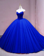 Load image into Gallery viewer, Royal Blue Quinceanera Dresses Tulle
