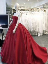 Load image into Gallery viewer, Wedding-Dresses-Burgundy

