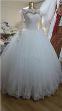 Load image into Gallery viewer, long-sleeves-bridal-dress
