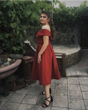 Load image into Gallery viewer, Vintage Red Prom Dresses