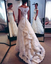 Load image into Gallery viewer, Lace Wedding Dress Off The Shoulder