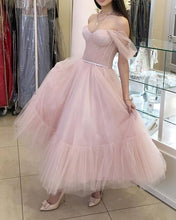 Load image into Gallery viewer, Vintage Prom Dresses Pink