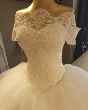 Load image into Gallery viewer, Off The Shoulder Wedding Dress