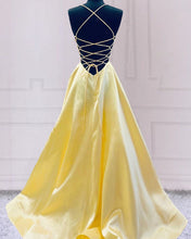 Load image into Gallery viewer, Open Back Prom Dresses