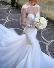 Load image into Gallery viewer, Mermaid Wedding Dress 2021