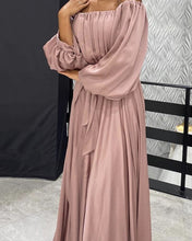 Load image into Gallery viewer, Dusty Pink Prom Dresses Chiffon