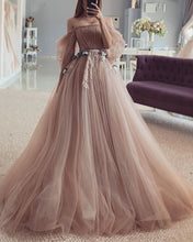 Load image into Gallery viewer, Champagne Wedding Dress For Women