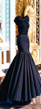 Load image into Gallery viewer, Unique Taffeta Mermaid Prom Evening Dresses