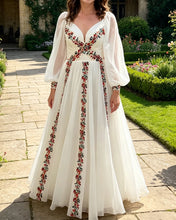 Load image into Gallery viewer, Boho Chiffon Wedding Dress
