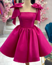 Load image into Gallery viewer, Fuchsia Hoco Dress
