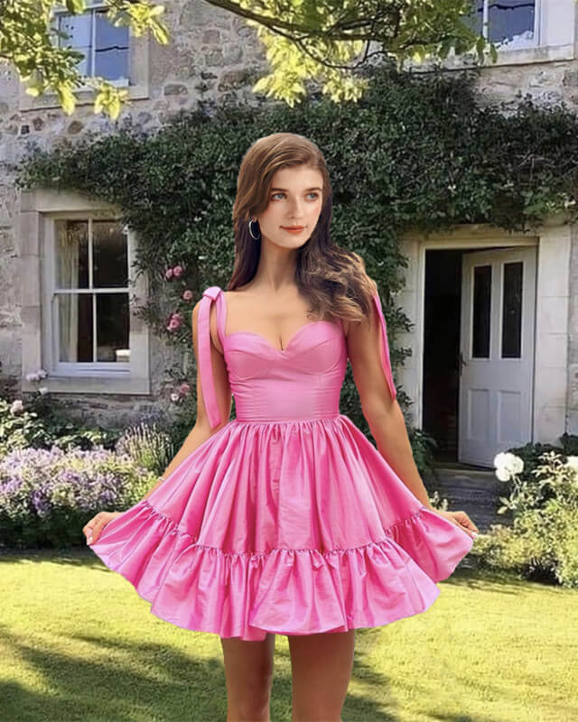 Barbie Pink Homecoming Dresses