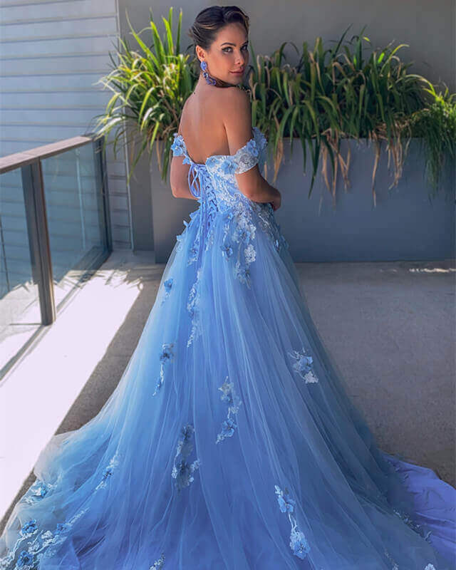 Light Blue Prom Dresses