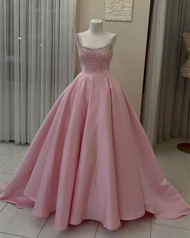 Pink Prom Dress 2024