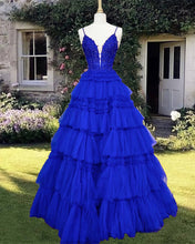 Load image into Gallery viewer, Royal Blue Prom Dresses 2024
