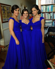 Load image into Gallery viewer, Royal Blue Bridesmaid Gown
