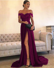 Load image into Gallery viewer, Grape Prom Dresses
