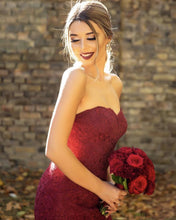 Load image into Gallery viewer, Lace-Mermaid-Prom-Evening-Gowns-Elegant
