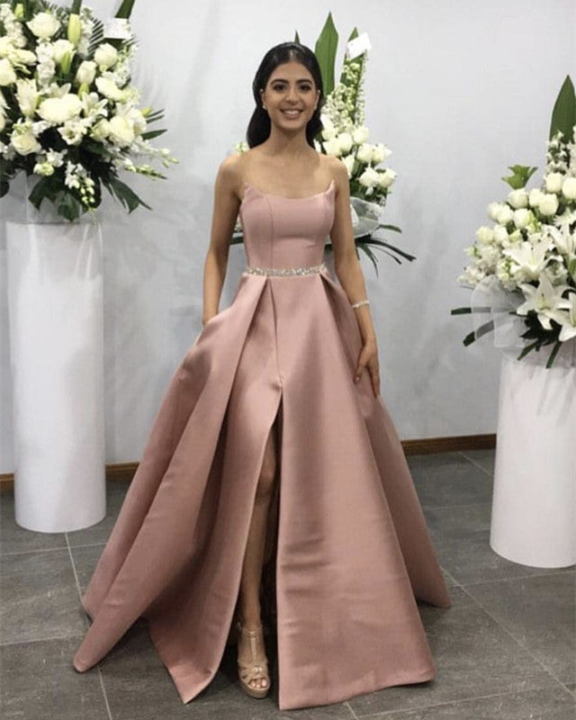Hollywood Celebrity Style Long Strapless Satin Prom Evening Dresses alinanova Hollywood Celebrity Style Long Strapless Satin Prom Evening Dresses alinanova