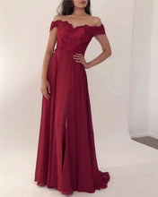 Load image into Gallery viewer, Maroon Bridesmaid Dresses For Bridal Party

