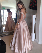 Load image into Gallery viewer, Pale-Pink-Prom-Dresses
