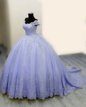Load image into Gallery viewer, Lavender Quinceanera Dresses 2021
