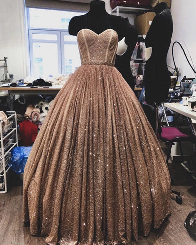 Champagne Quinceanera Dresses 2021