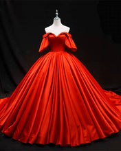 Load image into Gallery viewer, Orange Wedding Dress
