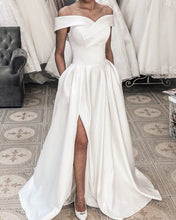 Load image into Gallery viewer, White Beach Wedding Dress
