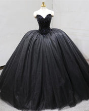 Load image into Gallery viewer, Black Wedding Dress
