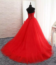 Load image into Gallery viewer, Bling Bling Sequins Beaded Strapless Wedding Dresses Ball Gowns
