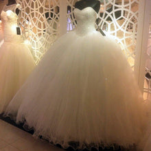 Load image into Gallery viewer, Sweetheart-Ball-Gowns-Wedding-Dress
