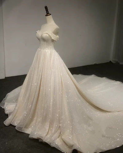 Champagne Wedding Dress 2020