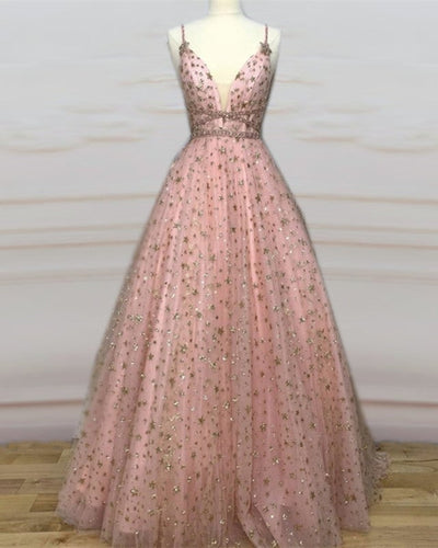celestial prom dress