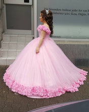 Load image into Gallery viewer, Blush Pink Quinceanera Dresses
