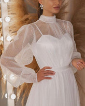 Load image into Gallery viewer, boho flowy tulle dress for wedding
