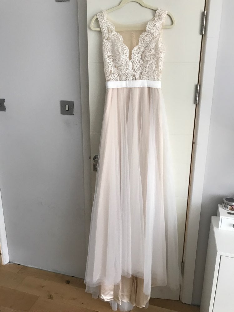 country style lace bridesmaid dresses Boho Lace Appliques Wedding Dresses Country Style