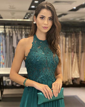 Load image into Gallery viewer, Teal Green Bridesmaid Dresses
