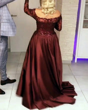 Load image into Gallery viewer, Long Sleeves Evening Gowns
