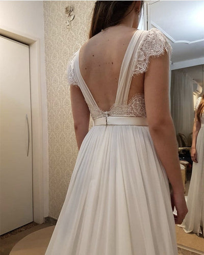 Chiffon Wedding Dress