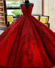 Load image into Gallery viewer, Couture Wedding Dresses Ball Gowns Lace Embroidery
