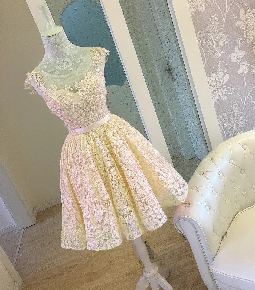 short lace backless prom dresses 2017 homecoming dress for 8th grade short lace backless prom dresses 2017 homecoming dress for 8th grade