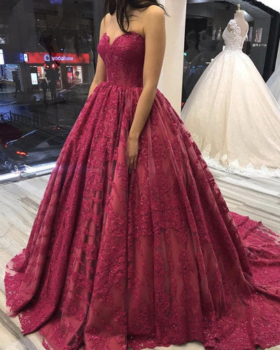 Fuchsia Quinceanera Dresses