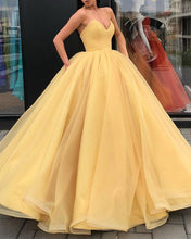Load image into Gallery viewer, Gold Wedding Organza Dresses For Bride
