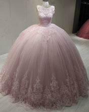 Load image into Gallery viewer, Quinceanera Dresses Blush Pink
