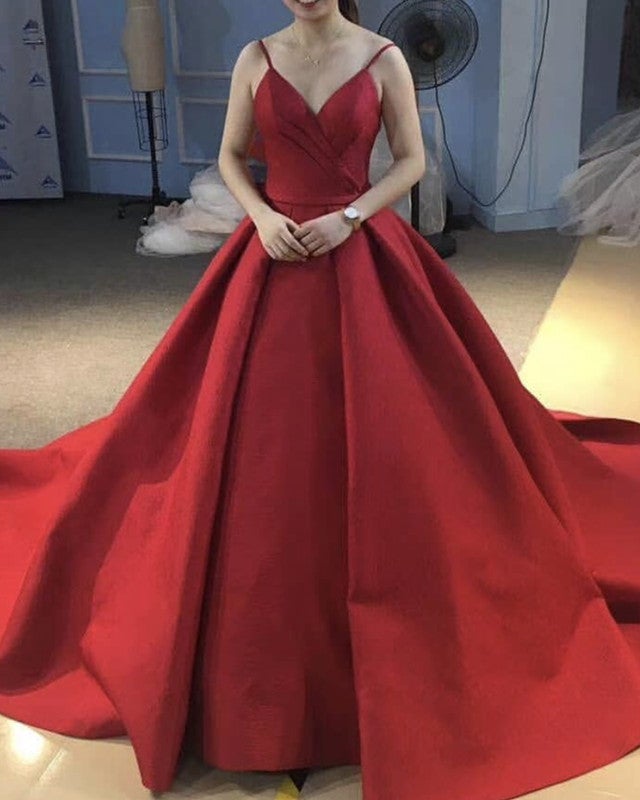dress sizes chart for women Elegant Satin V-neck Bodice Corset Ball Gowns Prom Dresses – alinanova