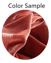 Load image into Gallery viewer, English Rose Velvet Bridesmaid Dresses Convertible Style

