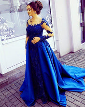 Load image into Gallery viewer, Royal Blue Mermaid Evening Dress
