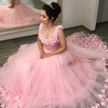 Load image into Gallery viewer, Blush-Pink-Quinceanera-Dresses
