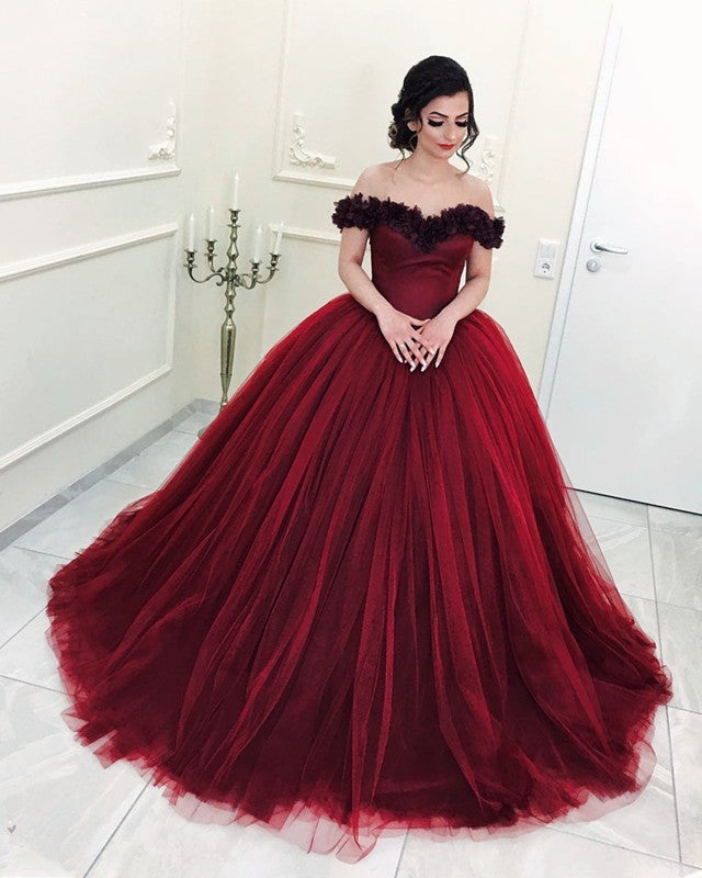 Maroon Wedding Dresses