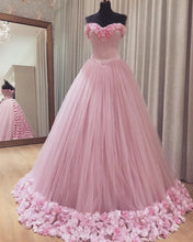 Load image into Gallery viewer, Flower Sweetheart Quinceanera Dresses Ball Gown-alinanova
